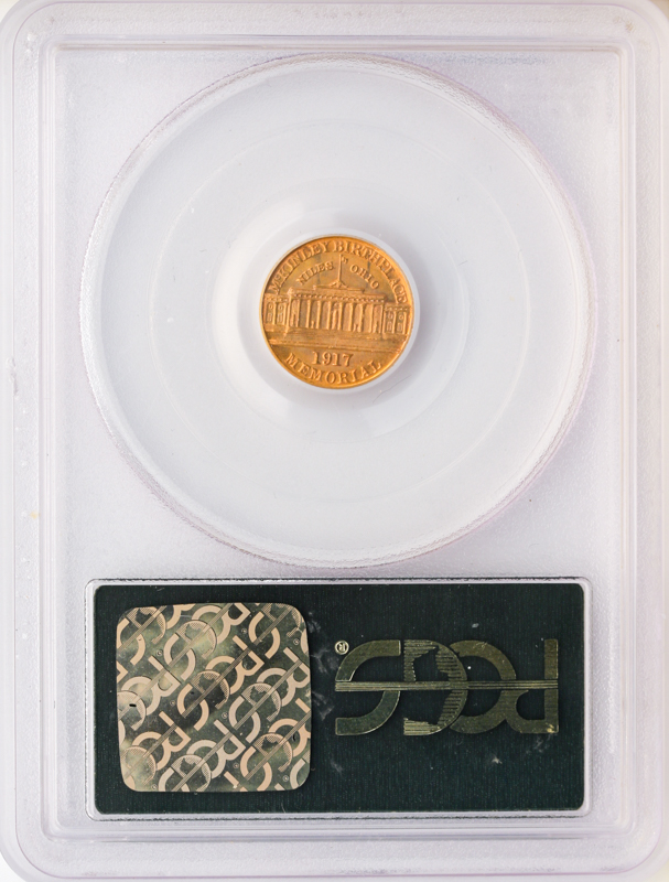 1917 McKinley $1 Gold Commemorative PCGS MS64