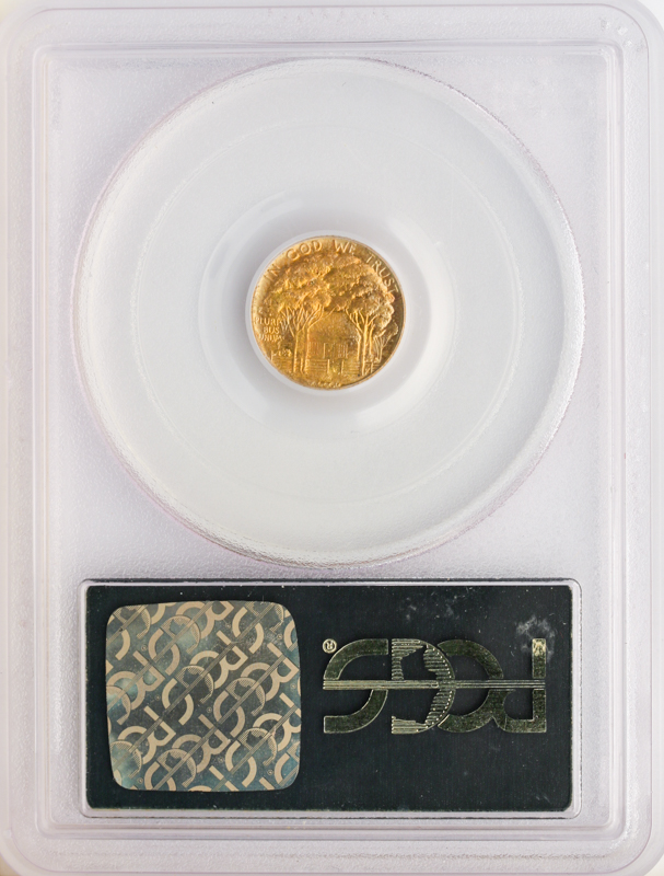 1922 $1 Grant Gold Commemorative PCGS MS65
