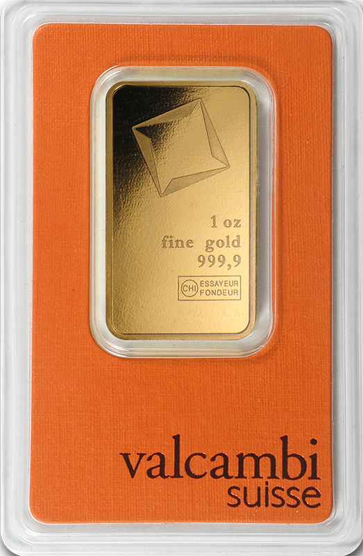 Gold Bar-1 oz CombiBar - Valcambi
