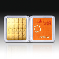 Gold Bar-20 Gram Combi-Bar - Valcambi