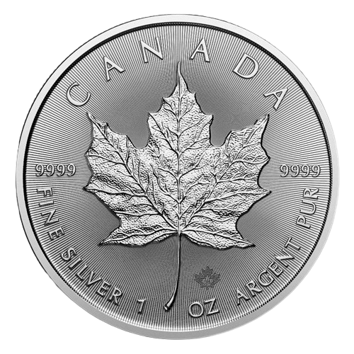 2024 1 oz Silver Canadian Maple Leaf (BU)