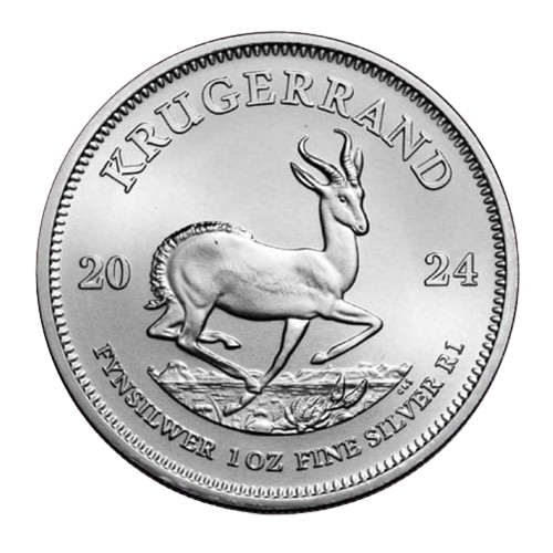 2024 1 oz Silver South African Krugerrand (BU)