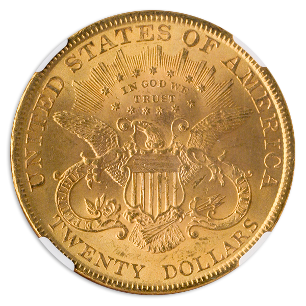 1895 $20 Liberty NGC MS63 CAC