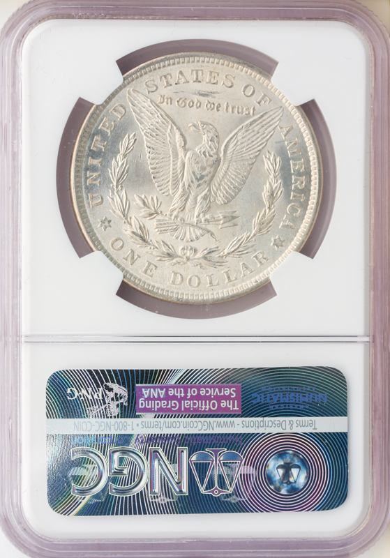 1921 Morgan $1 NGC MS66