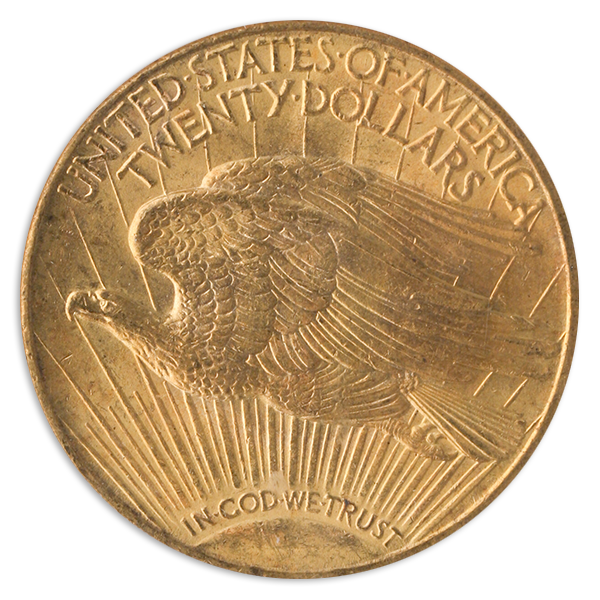 1920 $20 Saint Gaudens PCGS MS64