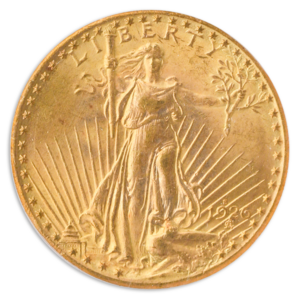 1926-S $20 Saint Gaudens PCGS MS64 CAC