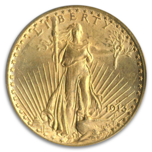 1913-S $20 Saint Gaudens PCGS MS63 CAC