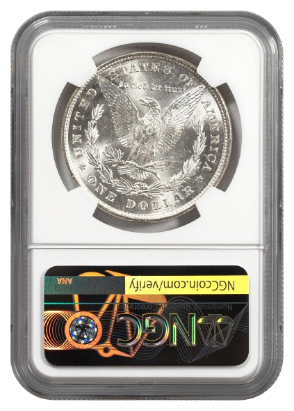 1878 8 Tail Feathers Morgan $1 NGC MS63