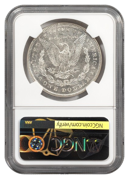 1878 7 Tail Feathers Rev 1878 Morgan $1 NGC MS63