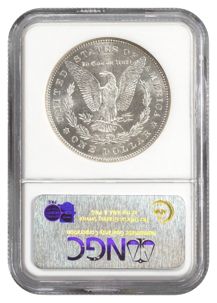 1878 7 Tail Feathers REV 1878 Morgan $1 NGC MS64