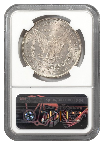 1878 7/8 Tail Feathers Morgan $1 NGC MS63 Strong