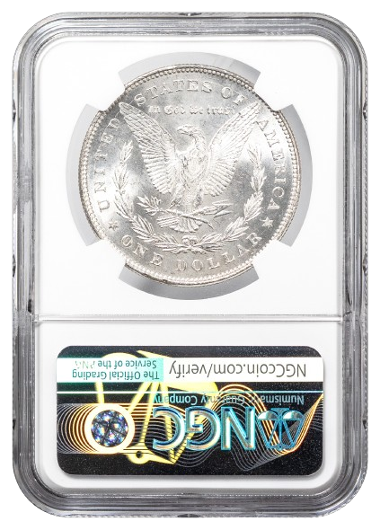 1878 7/8 Tail Feathers Morgan $1 NGC MS64 Strong