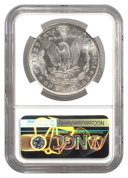 1879 Morgan $1 NGC MS63