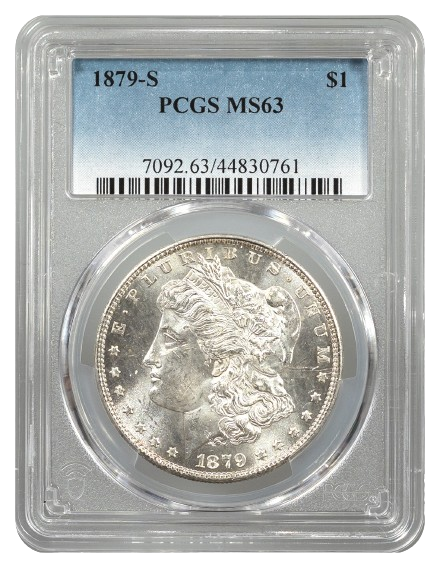 1879-S Morgan $1 PCGS MS63
