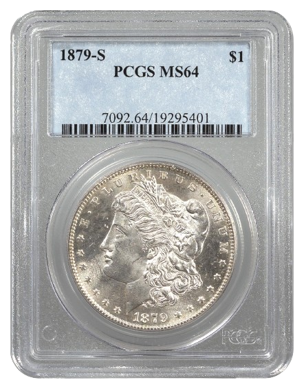 1879-S Morgan $1 PCGS MS64