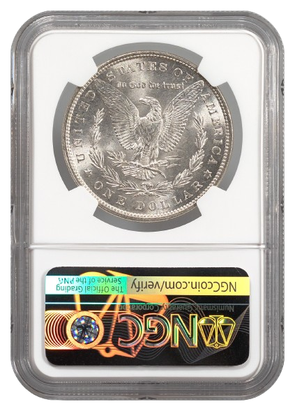 1880 Morgan $1 NGC MS63