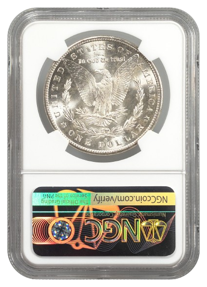 1880-S Morgan $1 NGC MS63