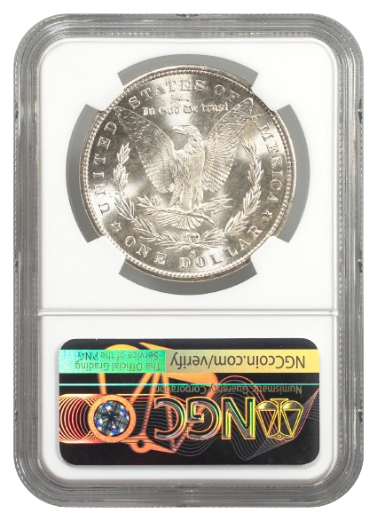 1880-S Morgan $1 NGC MS64