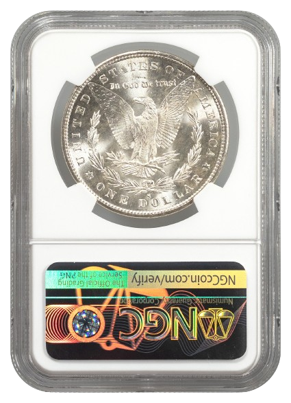 1880-S Morgan $1 NGC MS65