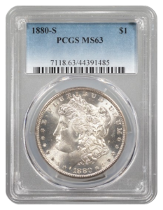 1880-S Morgan $1 PCGS MS63