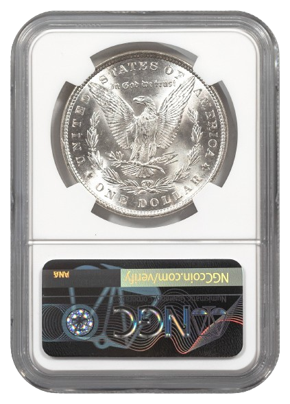 1881 Morgan $1 NGC MS63