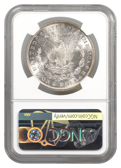 1882 Morgan $1 NGC MS63