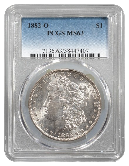 1882-O Morgan $1 PCGS MS63