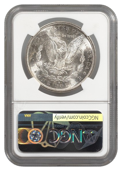 1882-S Morgan $1 NGC MS63