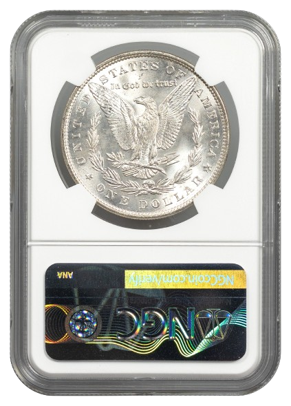 1883 Morgan $1 NGC MS63