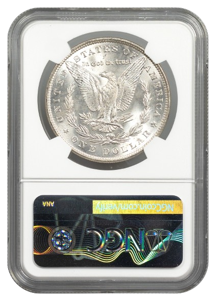 1883 Morgan $1 NGC MS64