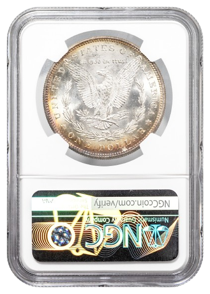1883 Morgan $1 NGC MS66