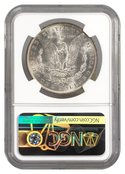 1883-O Morgan $1 NGC MS63