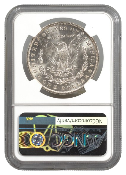 1884-O Morgan $1 NGC MS63