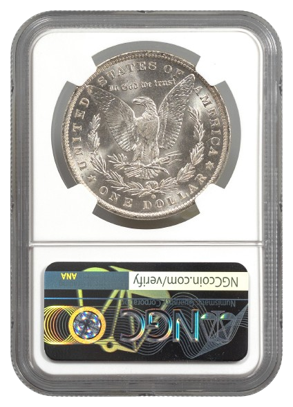 1884-O Morgan $1 NGC MS64