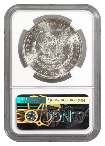 1885 Morgan $1 NGC MS63
