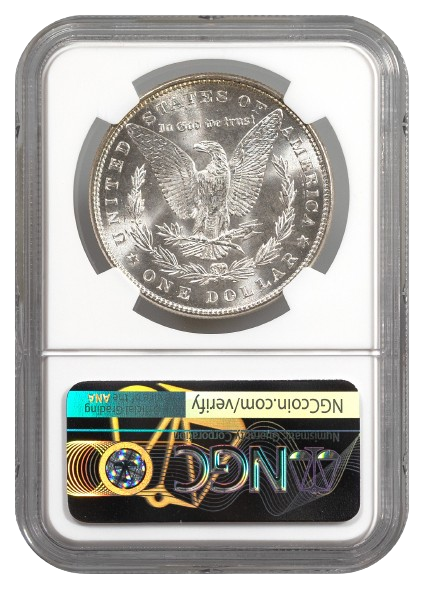 1885 Morgan $1 NGC MS66
