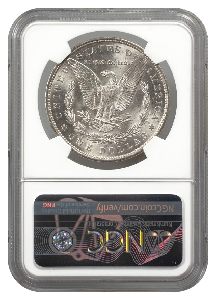 1885-O Morgan $1 NGC MS63
