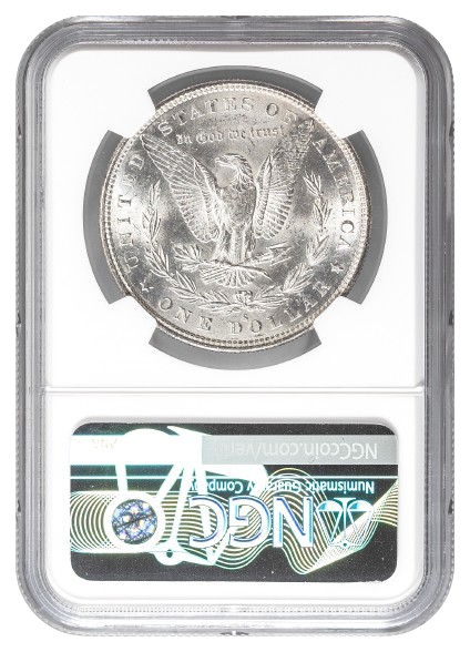 1885-S Morgan $1 NGC MS64