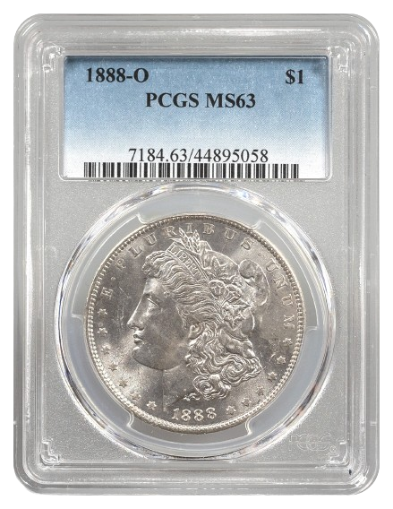 1888-O Morgan $1 PCGS MS63