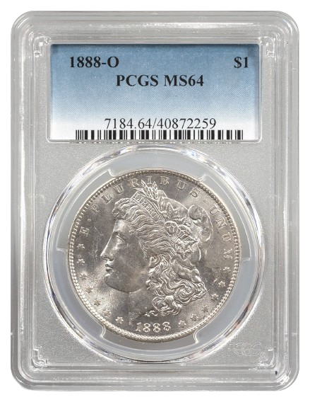 1888-O Morgan $1 PCGS MS64