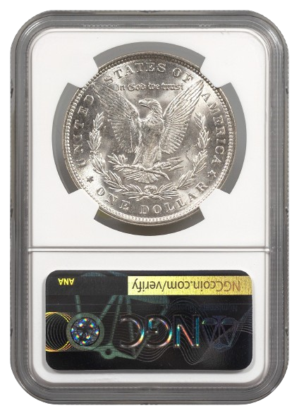 1889 Morgan $1 NGC MS63
