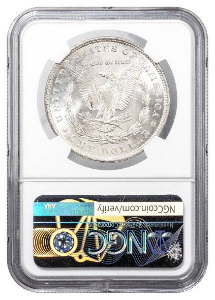 1889 Morgan $1 NGC MS66