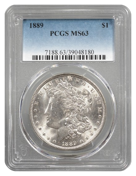 1889 Morgan $1 PCGS MS63