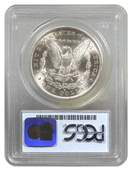 1890-S Morgan $1 PCGS MS63