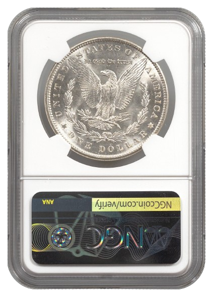 1891 Morgan $1 NGC MS63