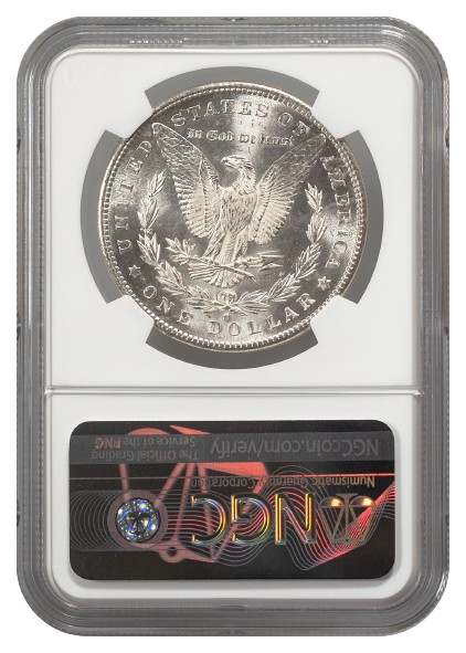 1891-S Morgan $1 NGC MS63