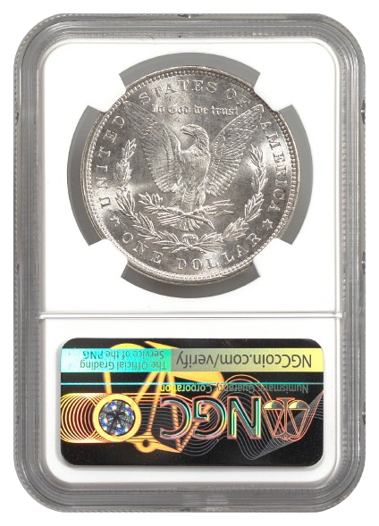 1896 Morgan $1 NGC MS63