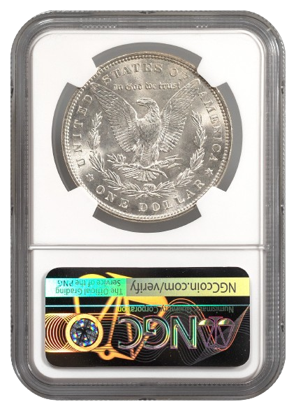 1897 Morgan $1 NGC MS63
