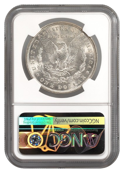 1897 Morgan $1 NGC MS63