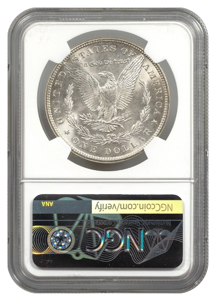 1898 Morgan $1 NGC MS63